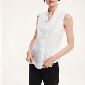 Brooks Brothers Non-Iron Stretch Supima® Cotton Ruffle Dress Shirt